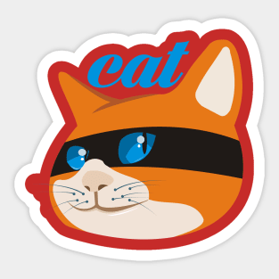 funny cat Sticker